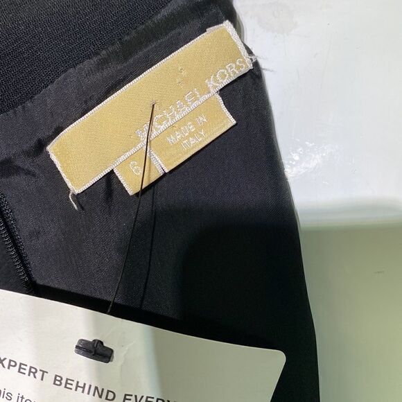 Michael Kors 1950’s Retro Style Wool Crepe Dress Made in Italy - Picture 10 of 16